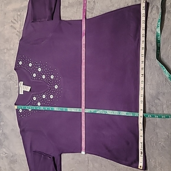 0485. EUC ~ 1X ~ Cathy Daniels ~ Lucious Amethyst 💜 w/a Little Sparkle ~ ✨️ - Picture 4 of 9